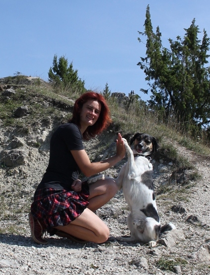 Tanzhund Mozart FotoShooting an der Spielburg